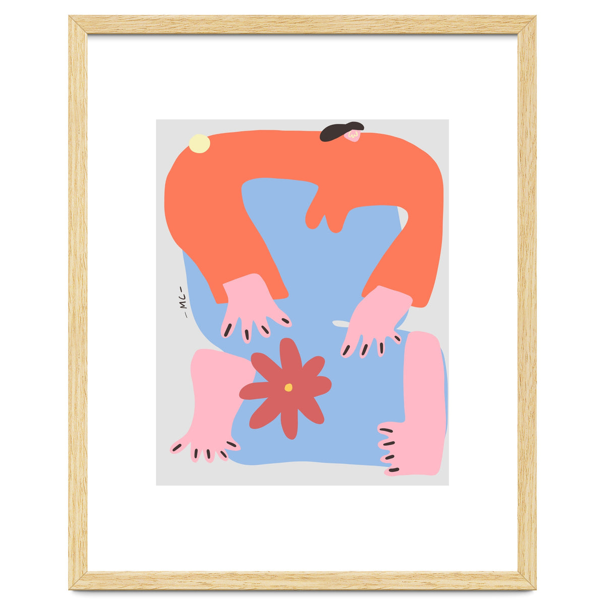 Women And The Flower