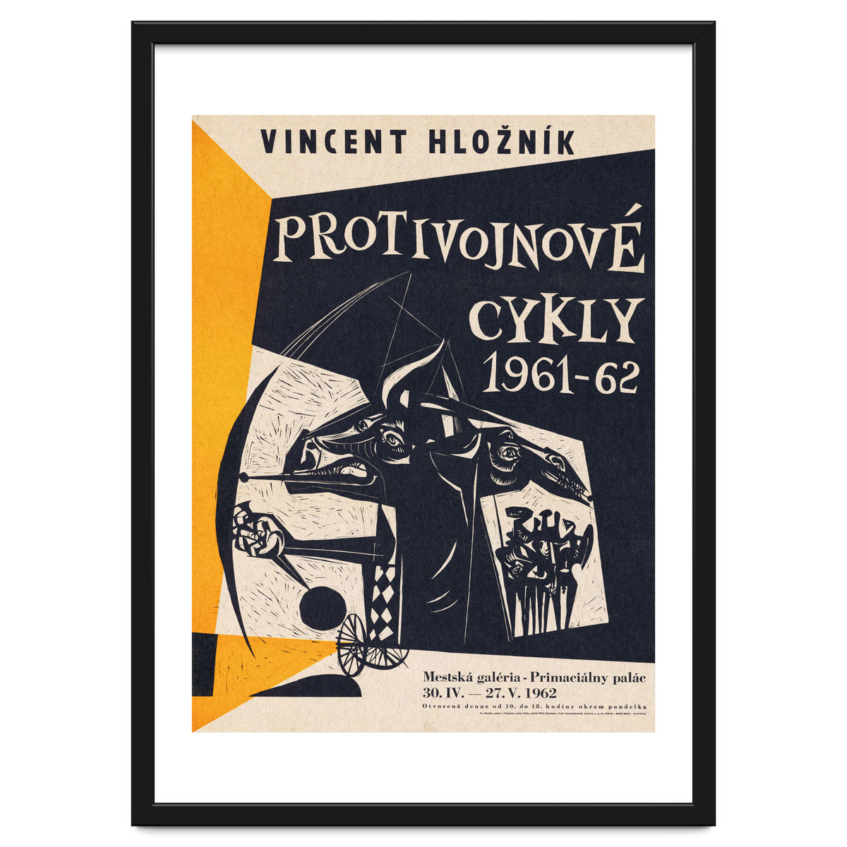 Vincent Hložník Anti War Exhibition