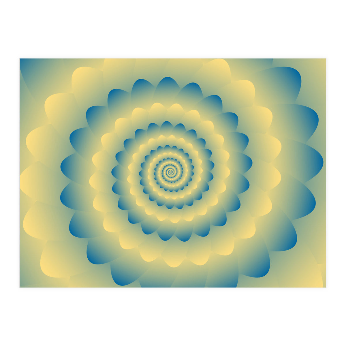 Fractal Flower  (Print Only)