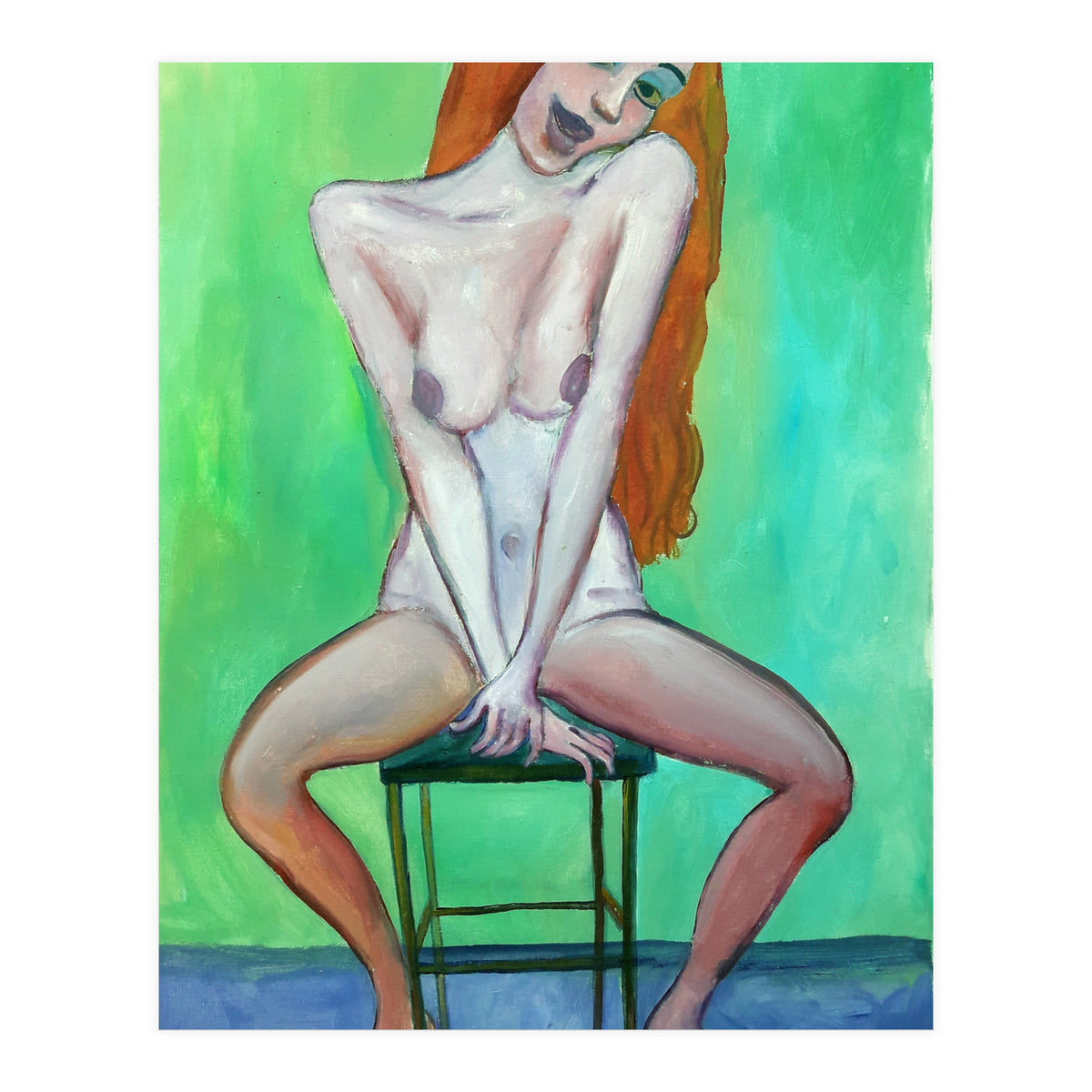 Chica Pelirroja 2  (Print Only)