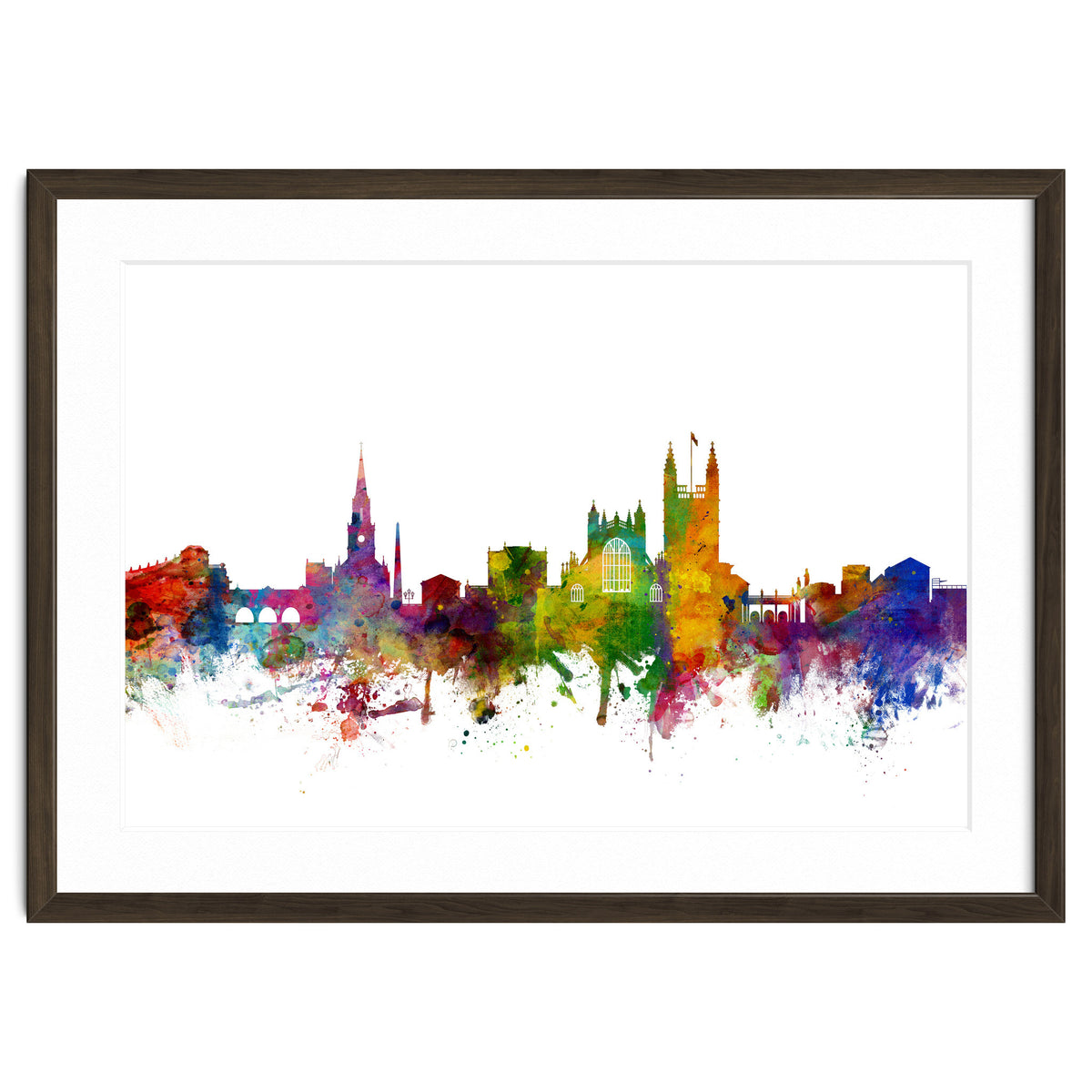 Bath England Skyline Cityscape