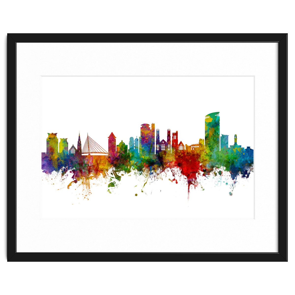 Swansea Wales Skyline