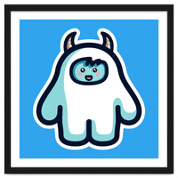 Kawaii Cute Abominable Snowman Yeti