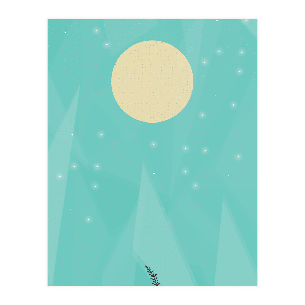 Moonflower Retro (Print Only)