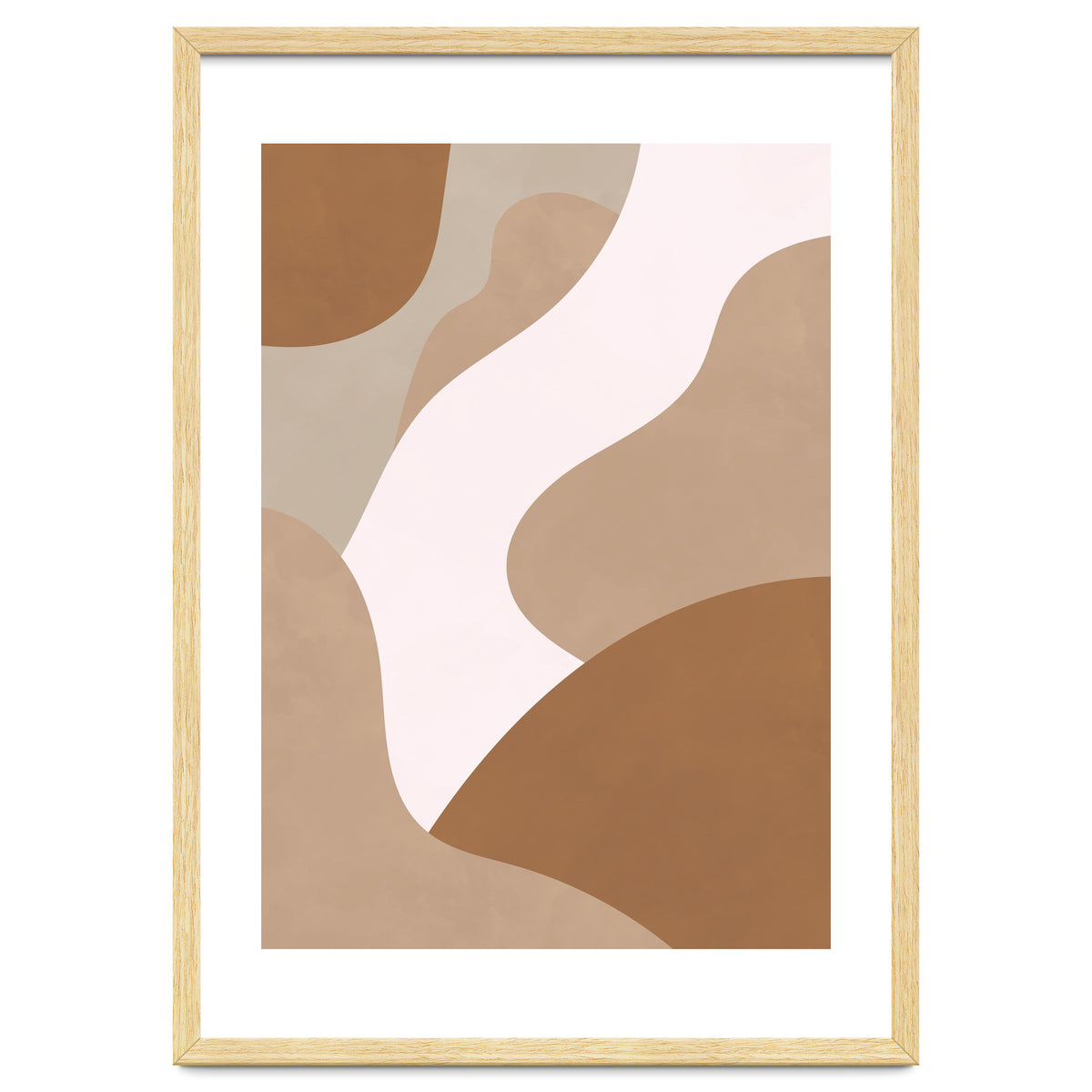 Abstract Boho Organic Shapes