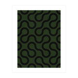 My Favorite Geometric Patterns No.33 - Deep Green (Print Only) thumbnail