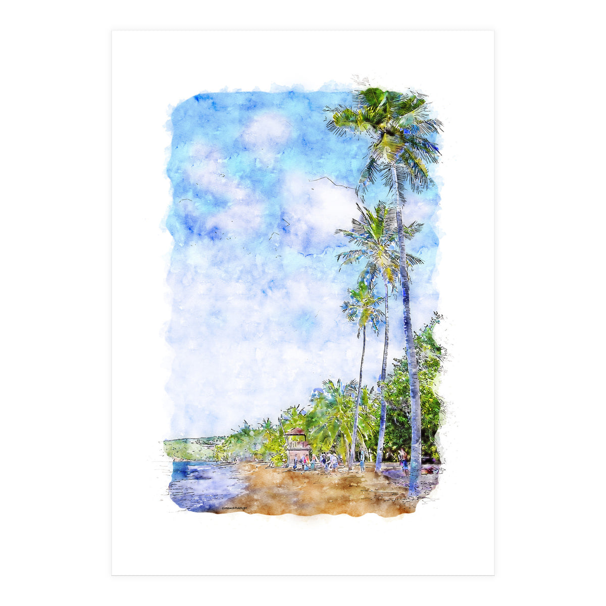 Caribbean Coast (Print Only)
