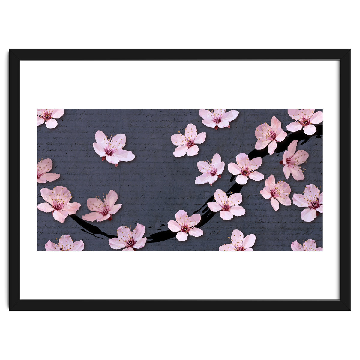 Triangulated Cherry Blossoms