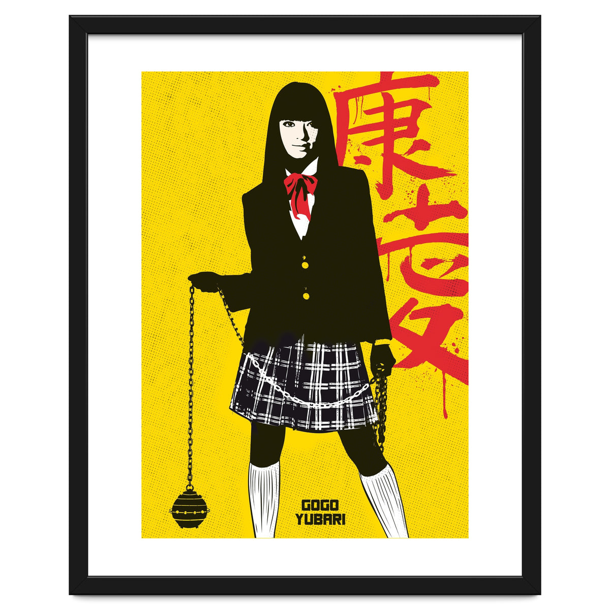 Gogo Yubari Kill Bill movie poster