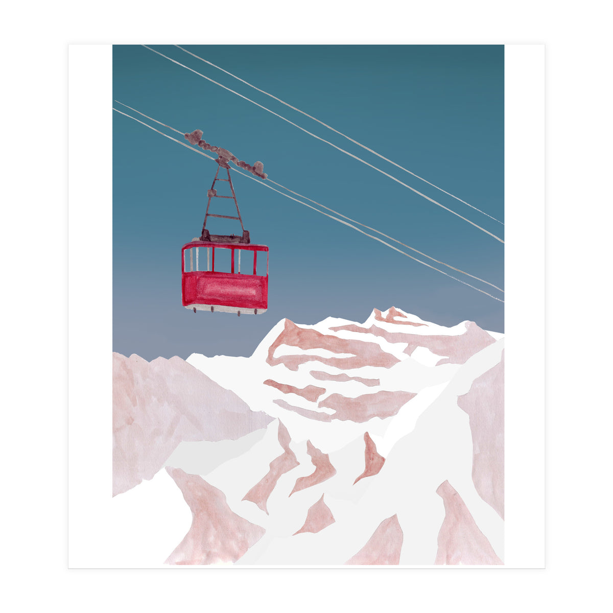 Mountain Love Lift (Print Only)
