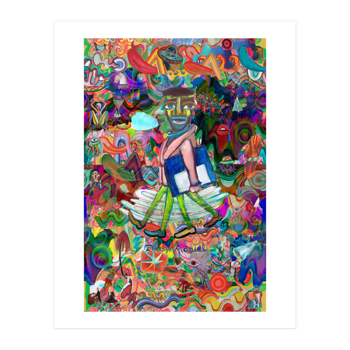 Graffitis 2021 Tapiz 62 C (Print Only)