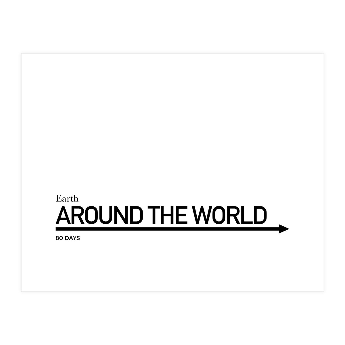 AROUND THE WORLD (Print Only)