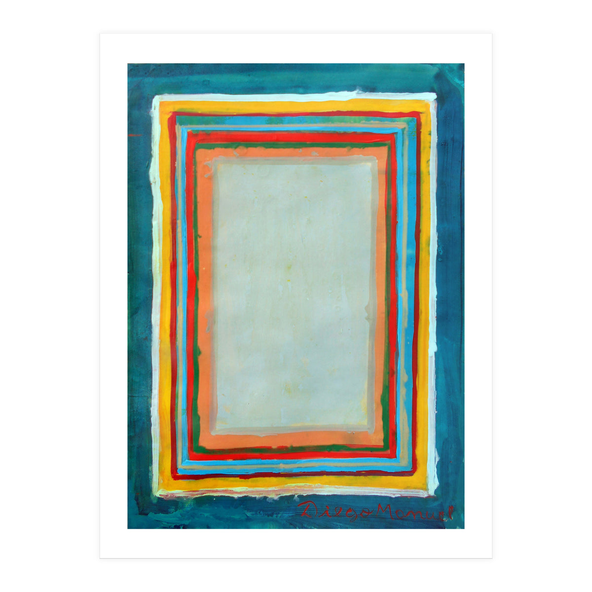 Cuadrado Sobre Cuadrado 2021 4 (Print Only)