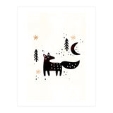 Little Winter Fox (Print Only) thumbnail