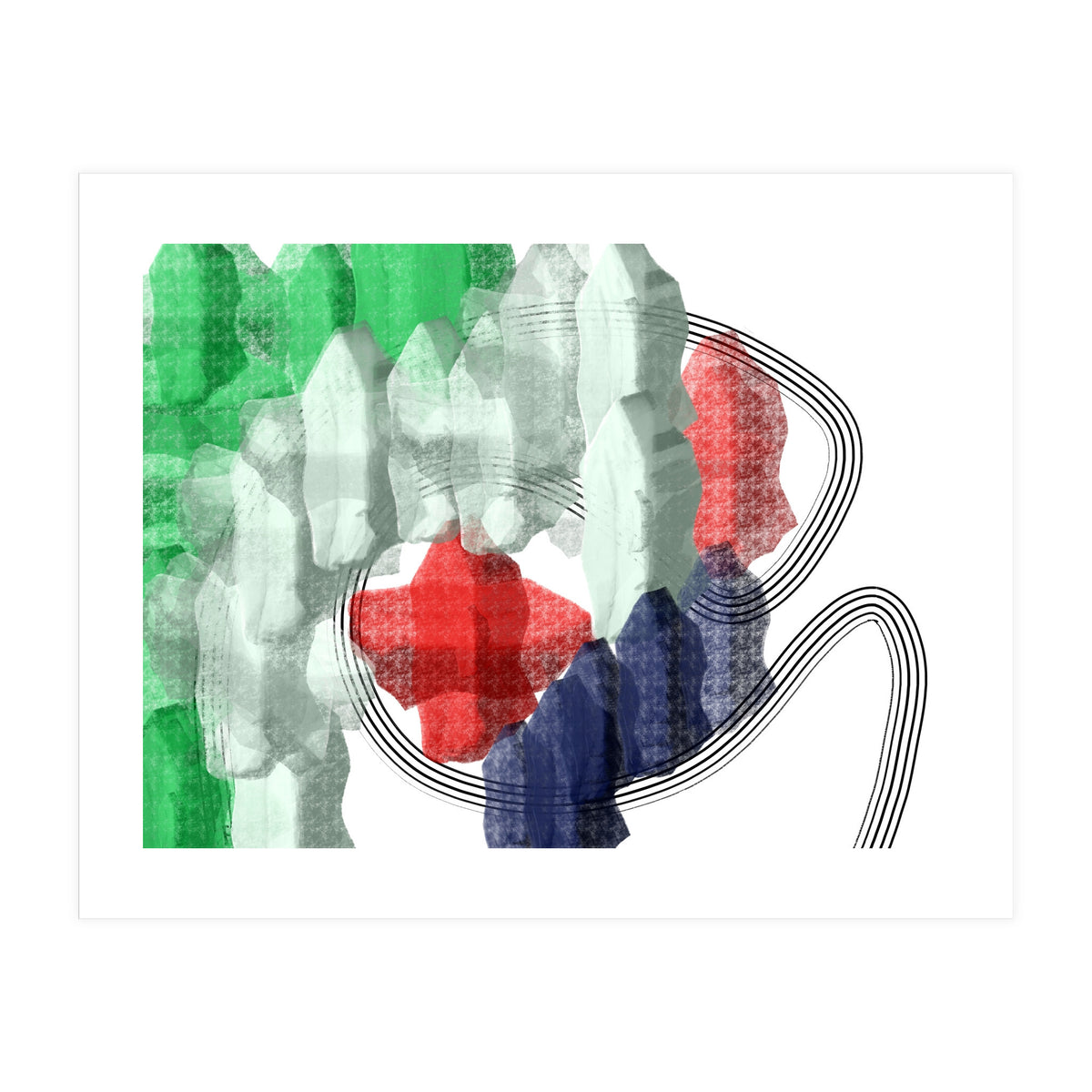 Rocks And Rocks (Print Only)