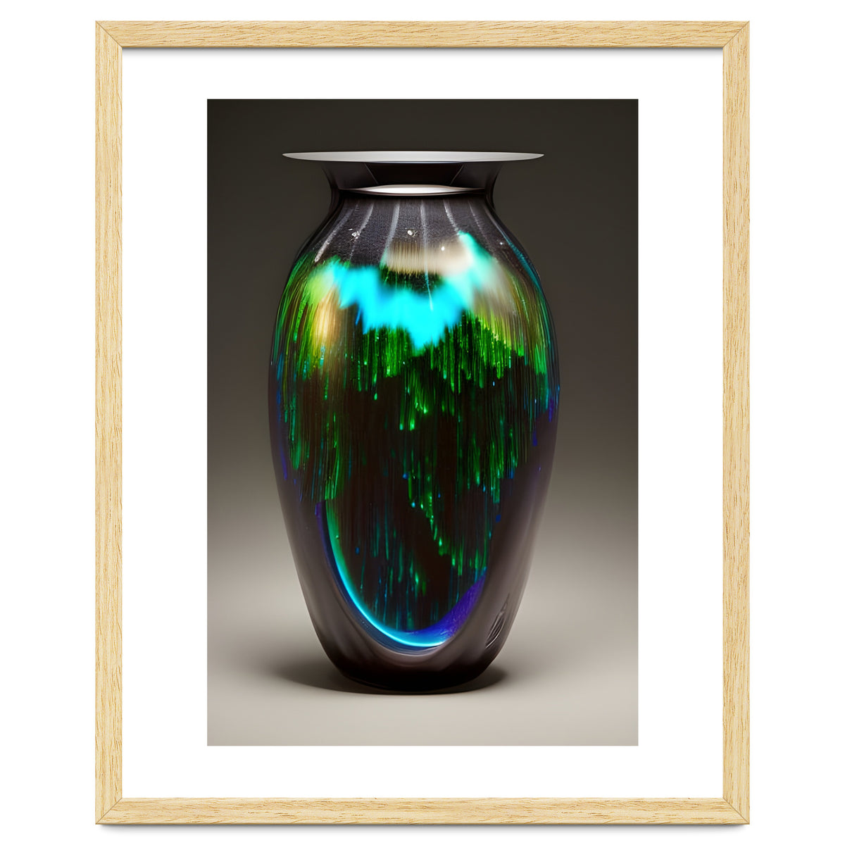Antique Cosmic Vase Digital AI Art