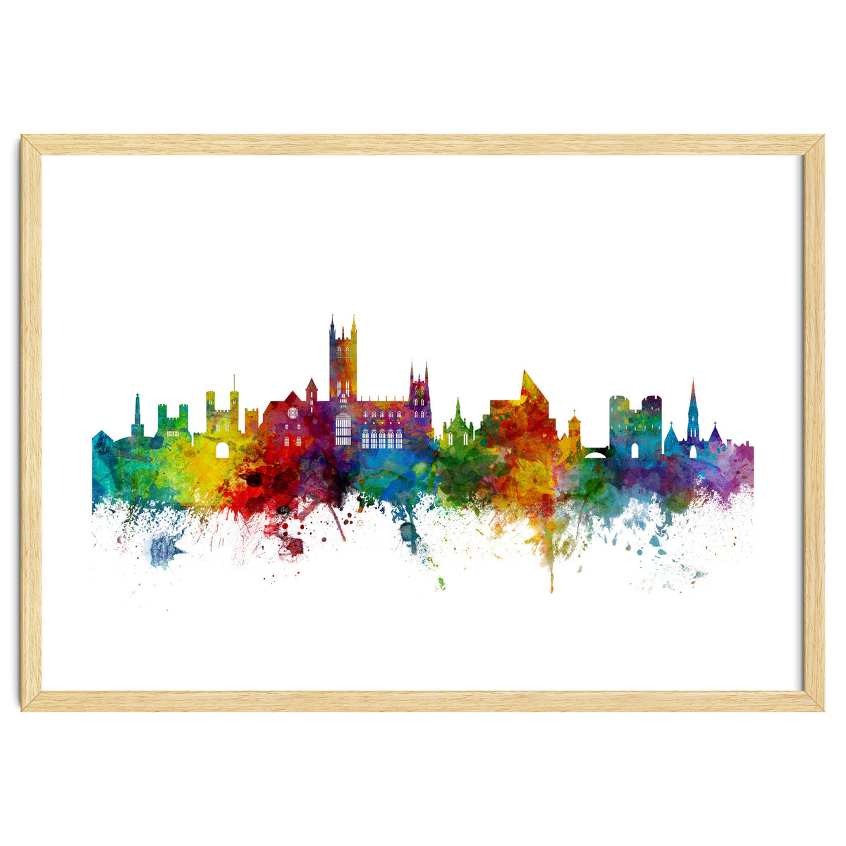 Canterbury England Skyline