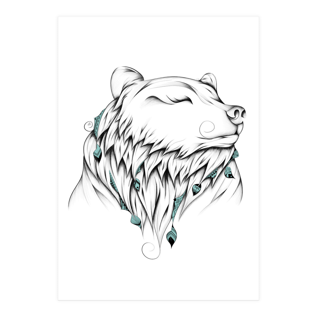 Poetic Bear (Print Only)