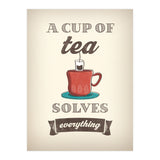 A Cup Of Tea Solves Everything (Print Only) thumbnail
