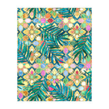 Gilded Moroccan Mosaic Tiles with Palm Leaves  (Print Only) thumbnail