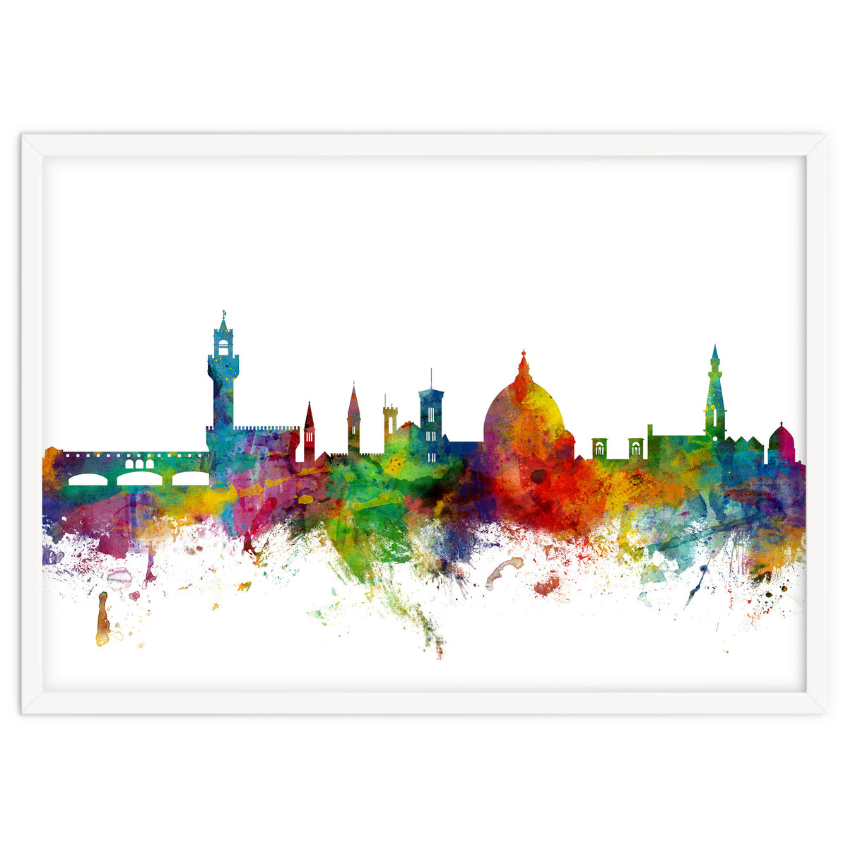 Florence Italy Skyline