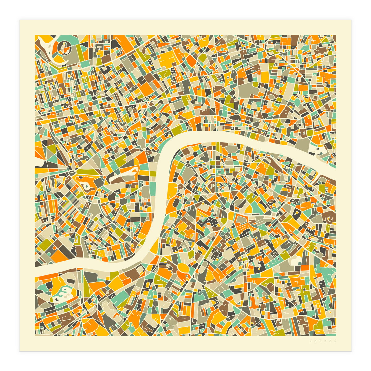 LONDON MAP (Print Only)