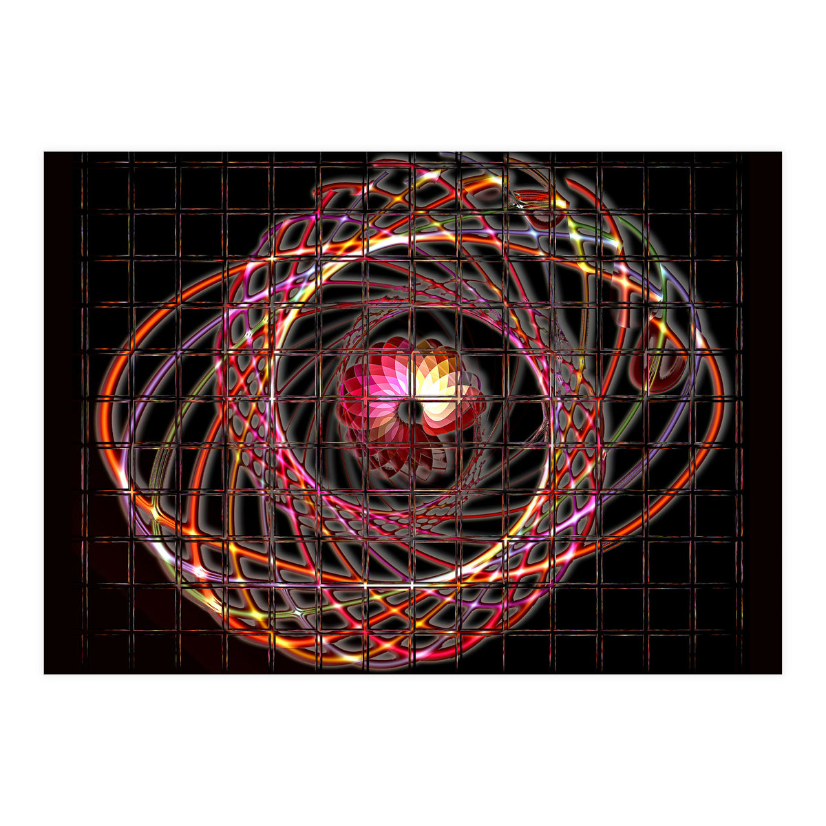 Illuminated helix #1 (Print Only)