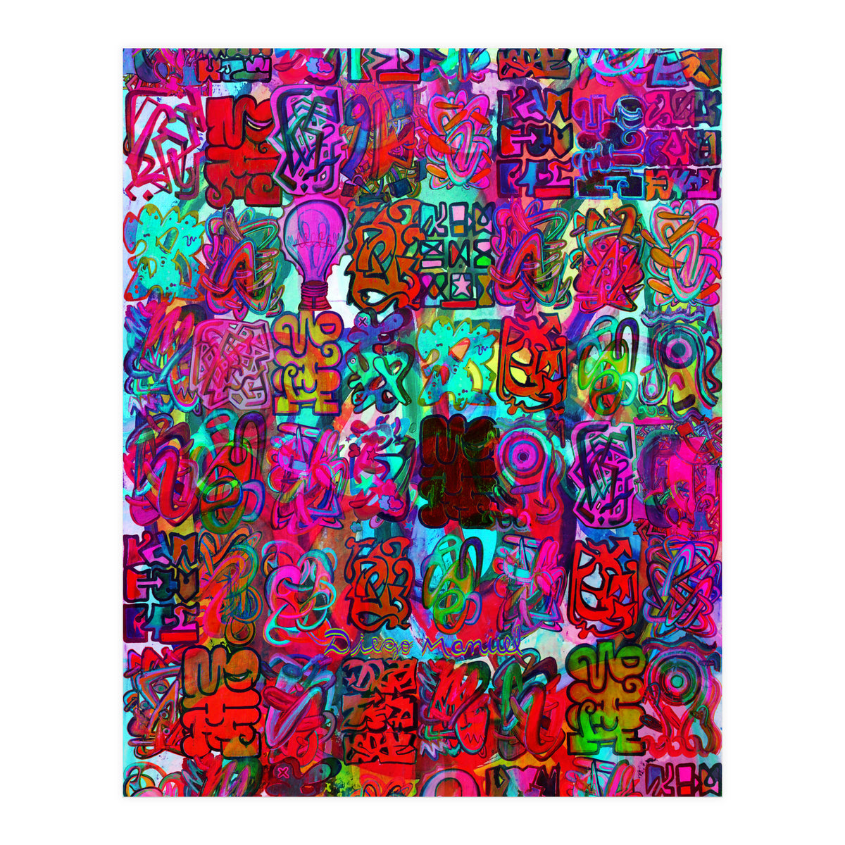 Graffiti Digital 2022 389 (Print Only)