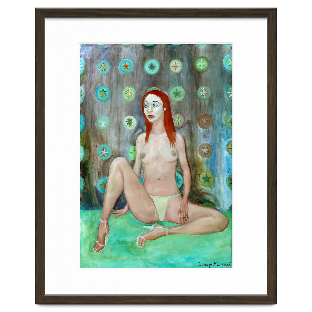 Retrato Con Estrellas