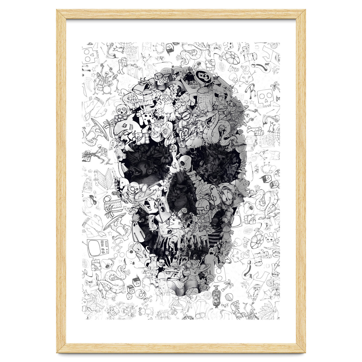 Doodle Skull