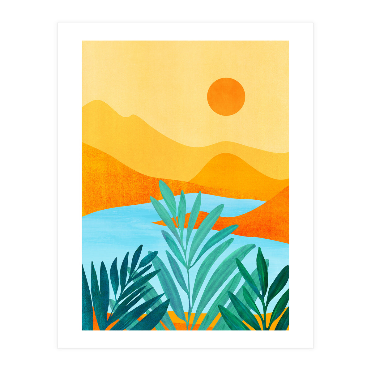 Summer Mountains (Print Only)