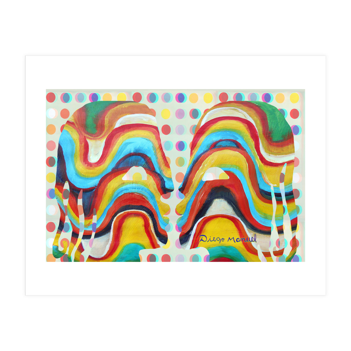 Abstracto Pop Nuevo B6 (Print Only)