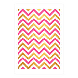 Chevron Golden I (Print Only) thumbnail