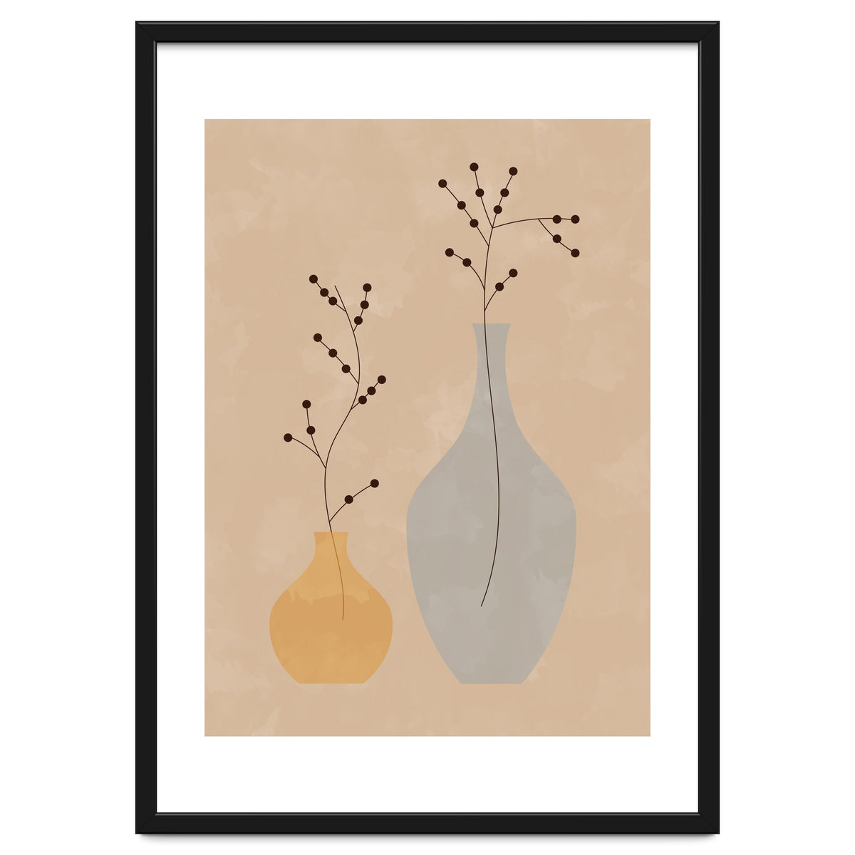 Mid Century Boho Pottery