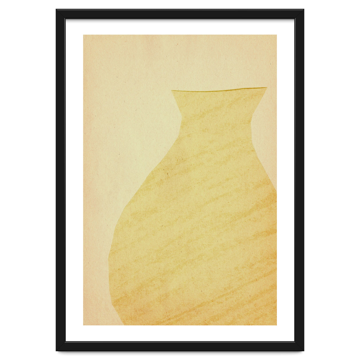 Minimalist pastel vase