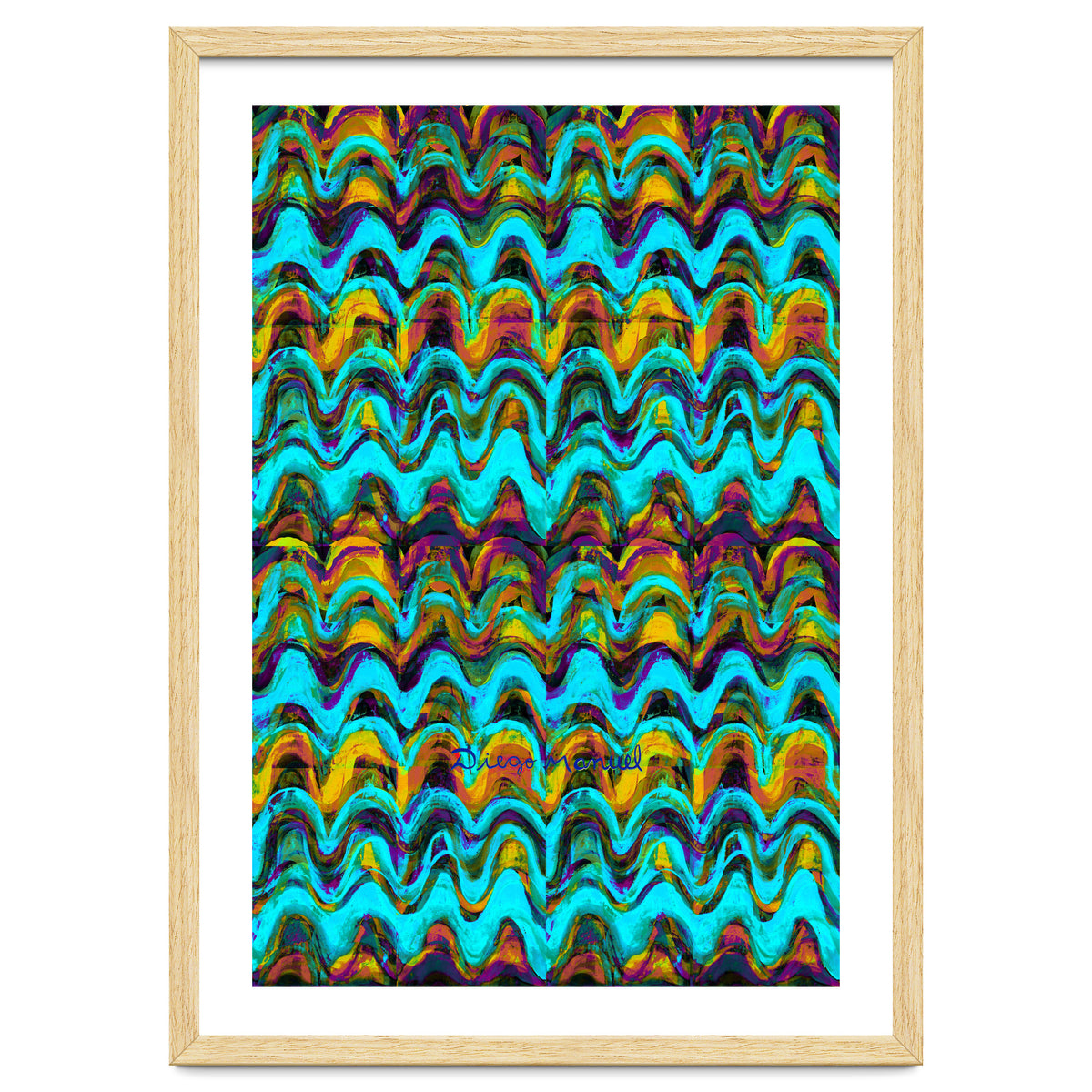 Pop abstract color full