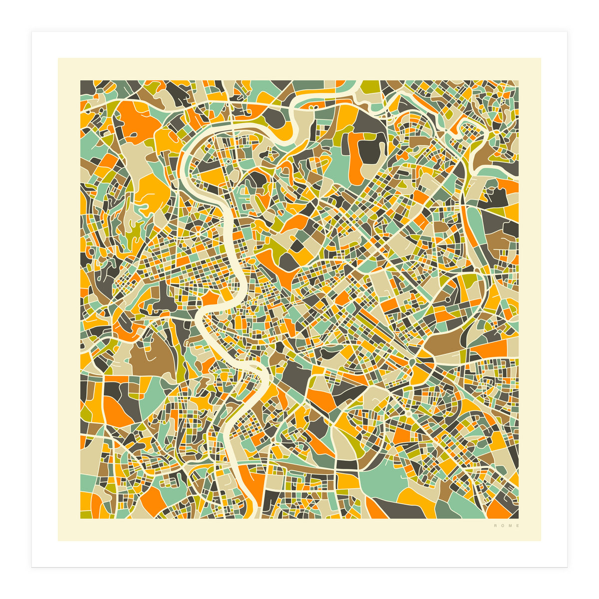 ROME MAP (Print Only)