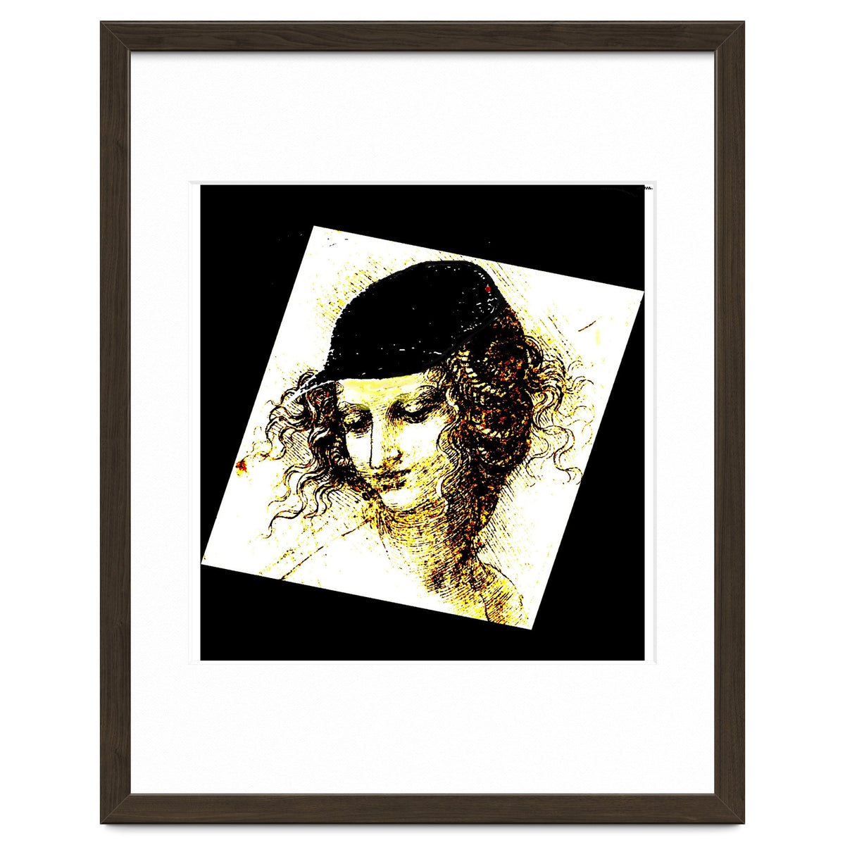 Renaissance women with baseball cap