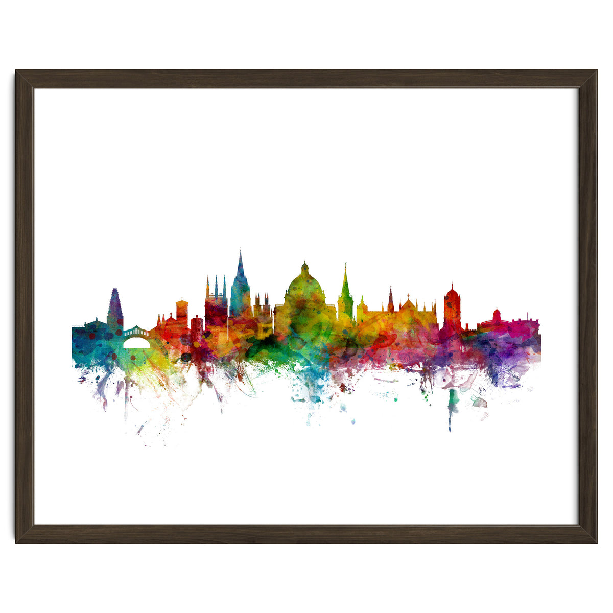 Oxford England Skyline