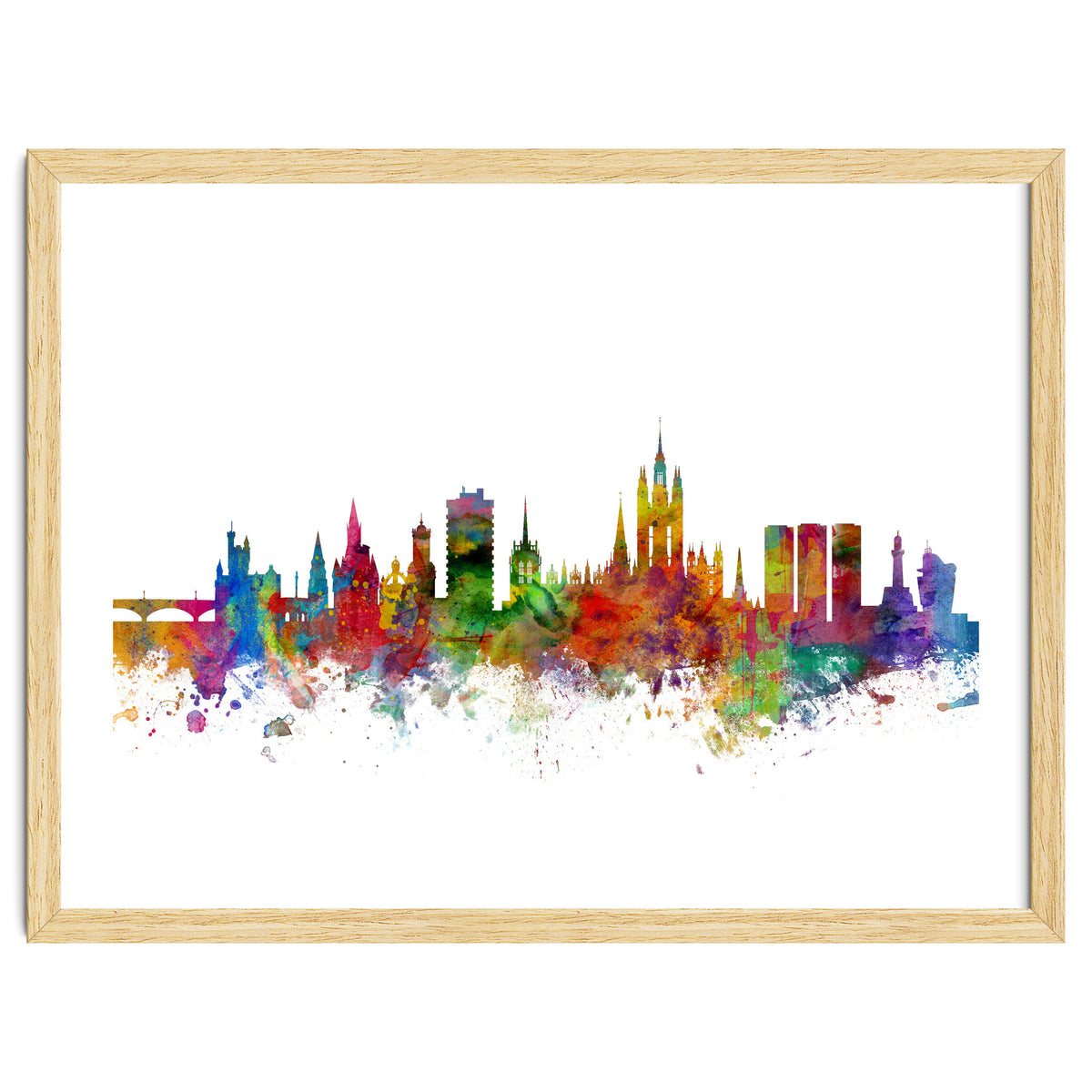 Aberdeen Scotland Skyline