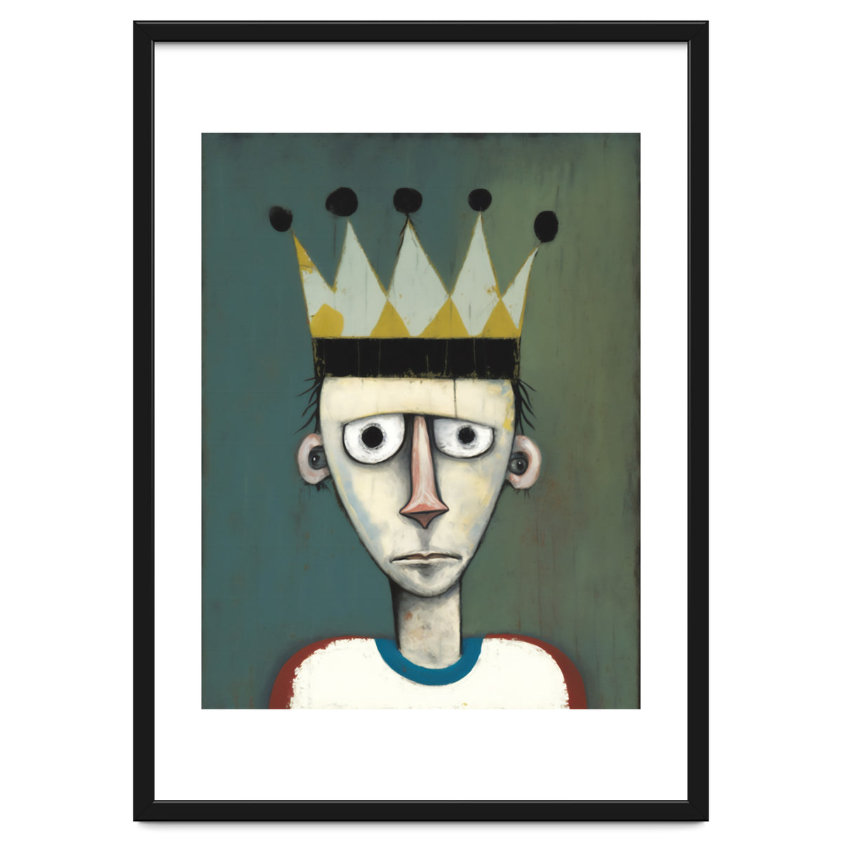 Footballer In A Crown