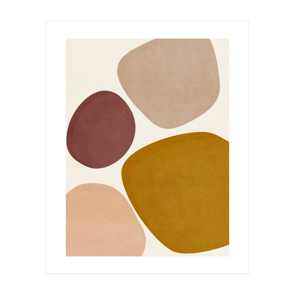 ORGANIC SHAPES - 01YR (Print Only)