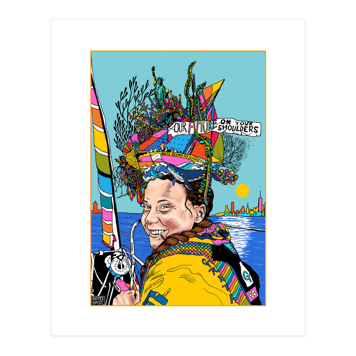 Our future on your shoulders! (Print Only)