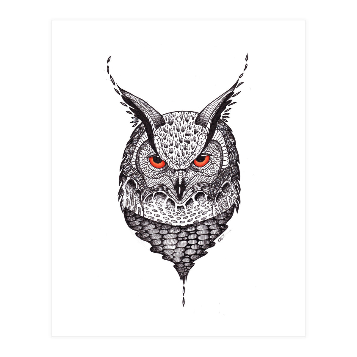 Owl (Print Only)