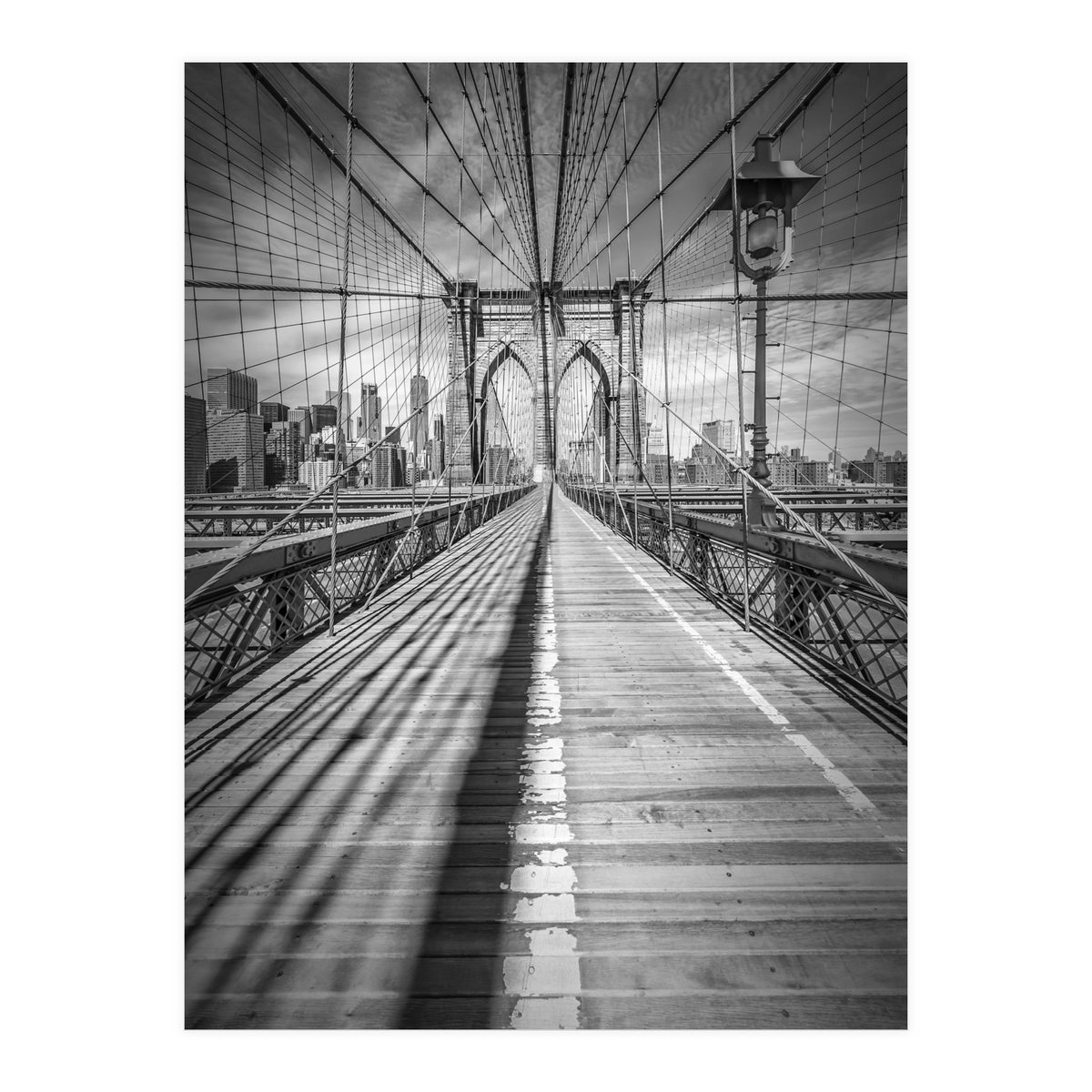 NEW YORK CITY Brooklyn Bridge (Print Only)