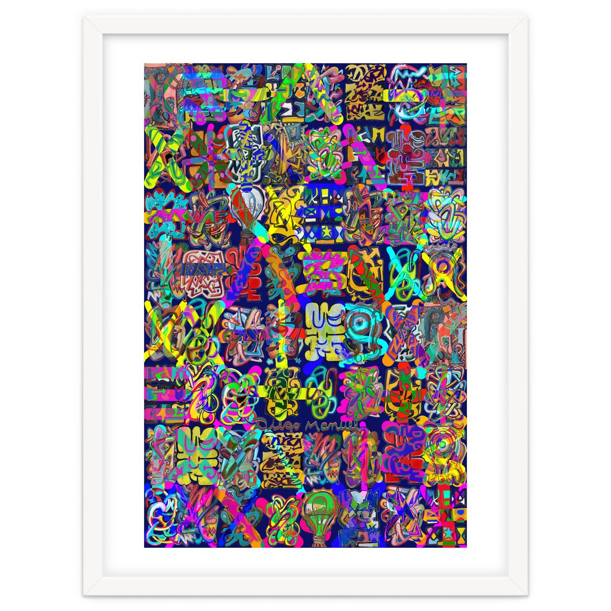 Graffitis 2021 Tapiz 108