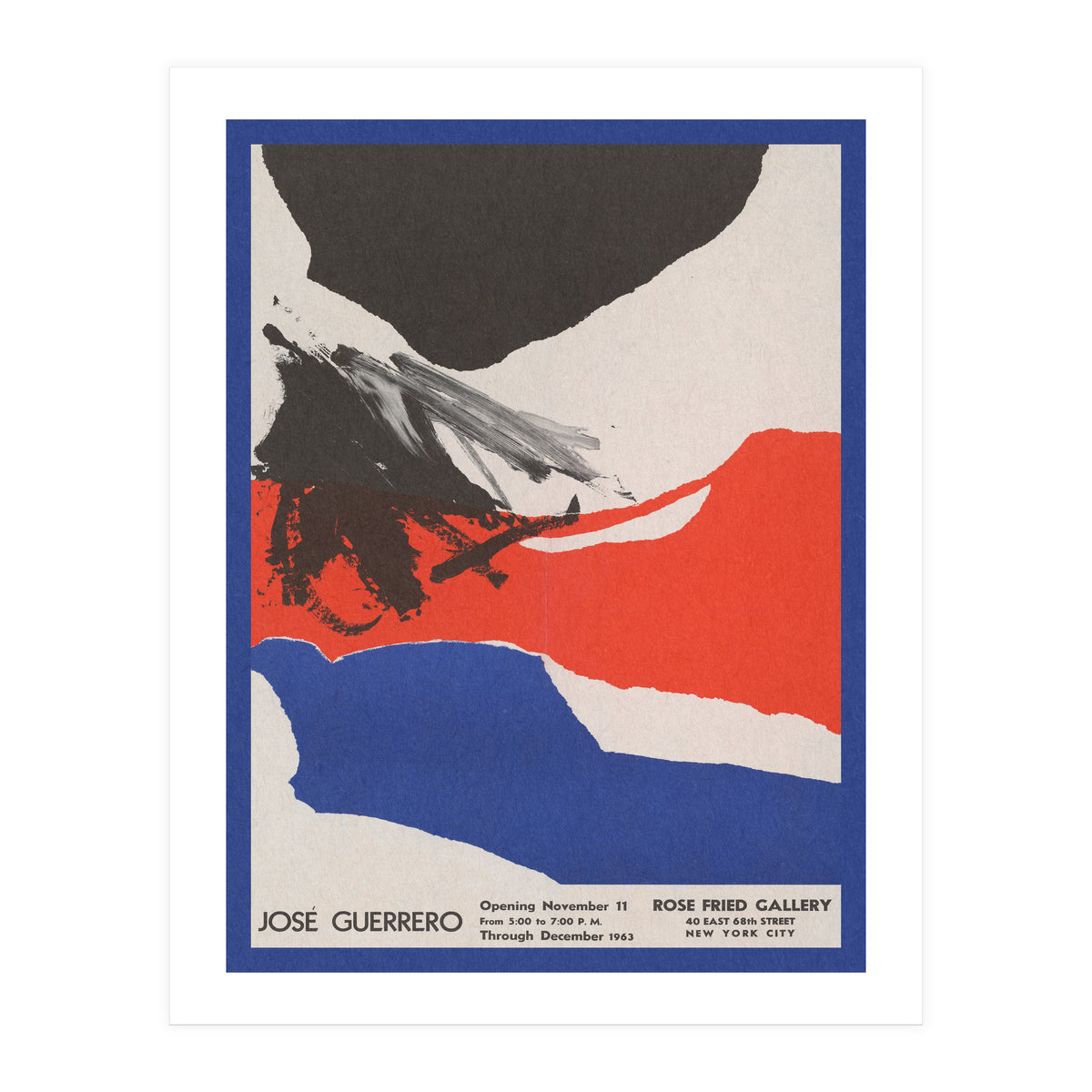 Jośe Guerrero Exhibition (Print Only)