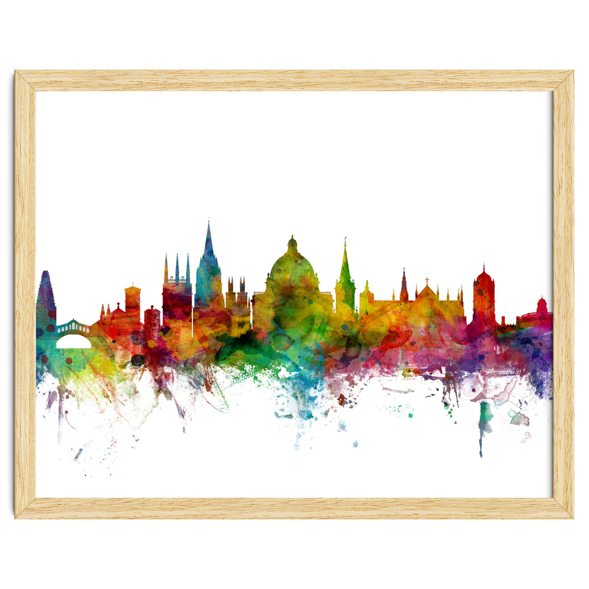 Oxford England Skyline