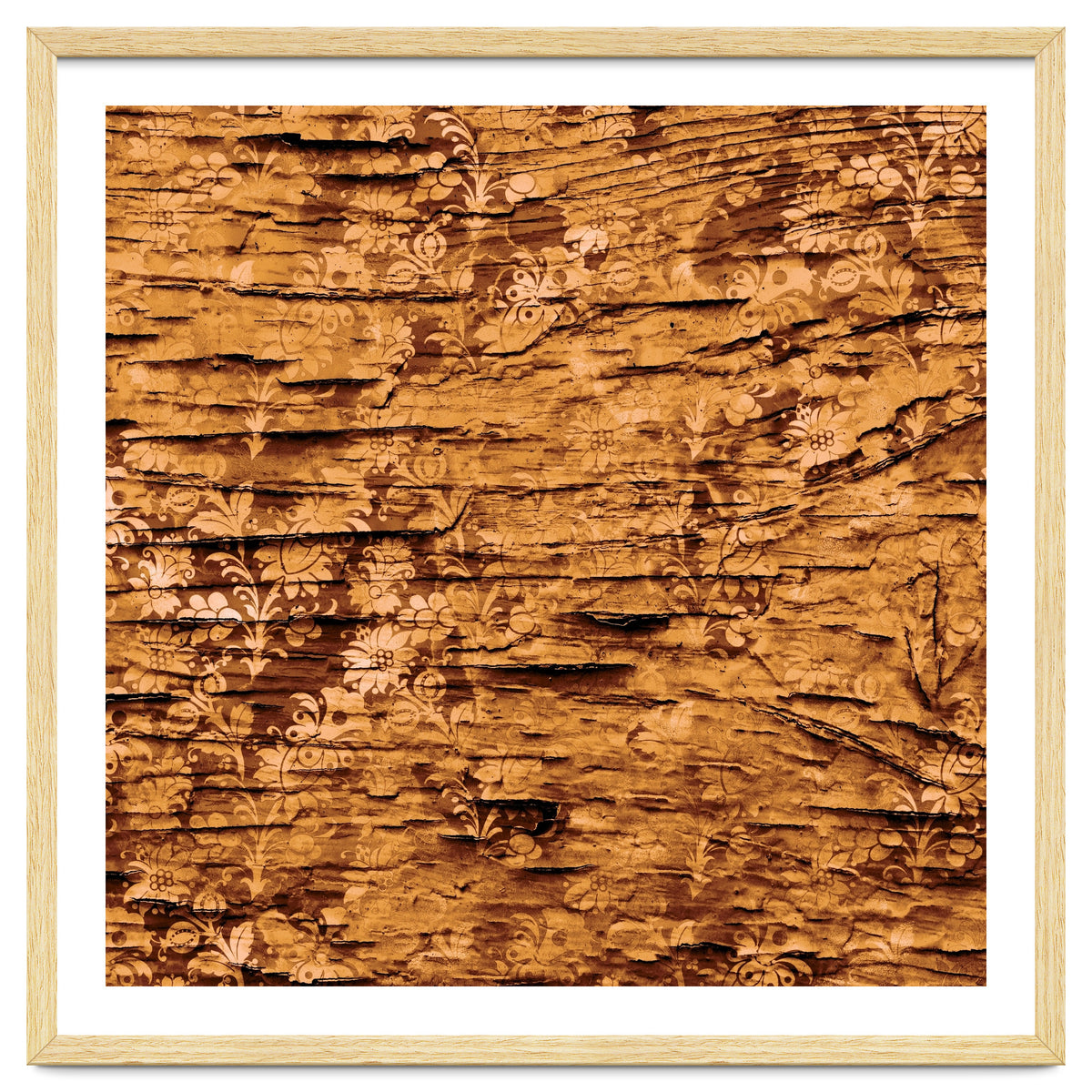 Wrinkled Ornament Old Gold