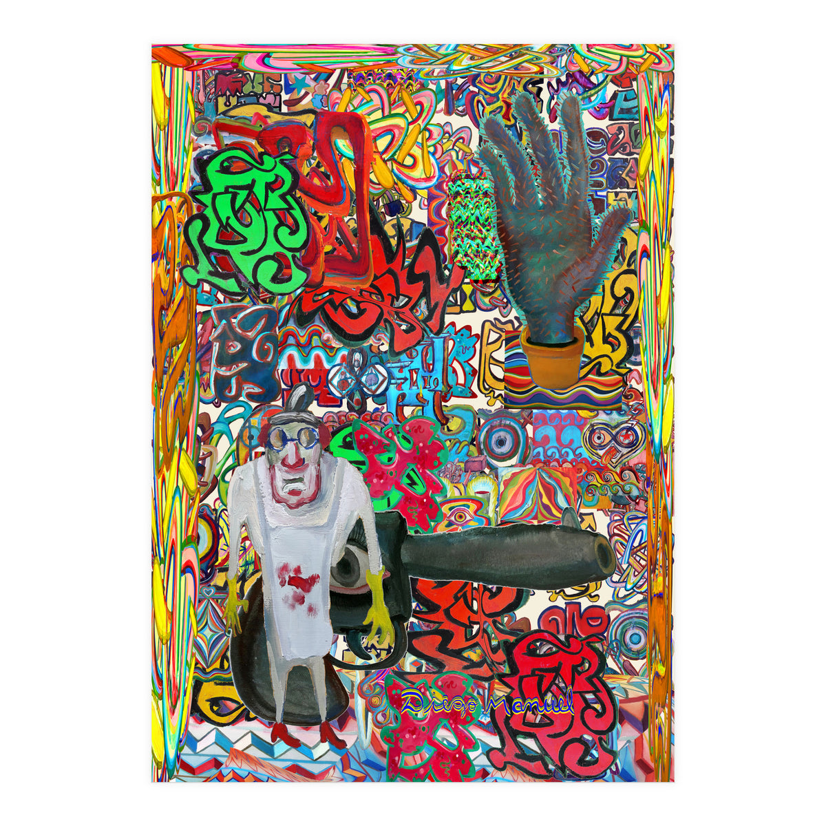 Oficina Del Cobrador 17 (Print Only)